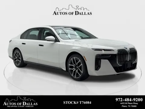 Photos of 2025 BMW 7 Series 740i M SPORT,NAV,CAM,PANO,CLMT STS,HEADS UP for sale in Plano, TX at Autos of Dallas - Plano