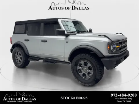 Silver 2023 Ford Bronco Big Bend for sale in Plano, TX
