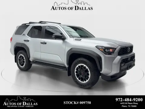 Silver 2025 Toyota 4Runner i-FORCE MAX Hybrid TRD Off Road Premium for sale in Plano, TX