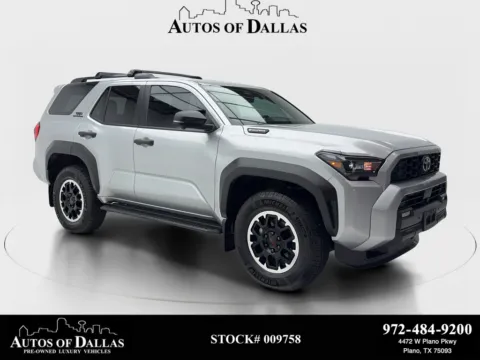 Silver 2025 Toyota 4Runner i-FORCE MAX Hybrid TRD Off Road Premium for sale in Plano, TX