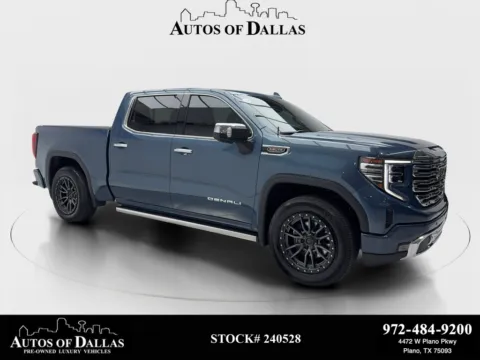 Blue 2024 GMC Sierra 1500 Denali for sale in Plano, TX