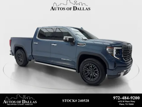Blue 2024 GMC Sierra 1500 Denali for sale in Plano, TX