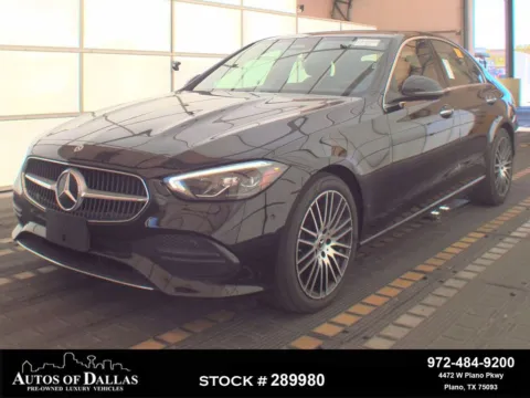 Black 2025 Mercedes-Benz C-Class C 300 for sale in Plano, TX