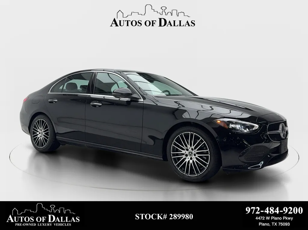Black 2025 Mercedes-Benz C-Class C 300 for sale in Plano, TX