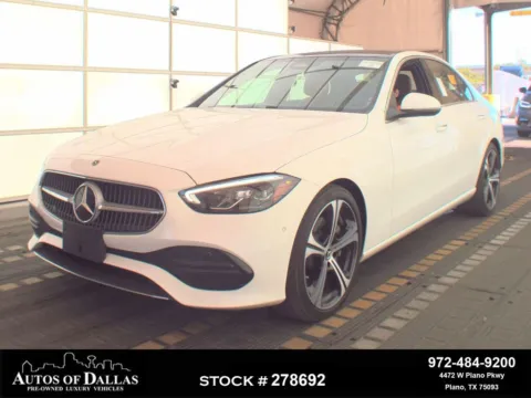 Black 2025 Mercedes-Benz C-Class C 300 for sale in Plano, TX