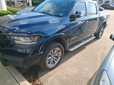 Blue 2021 Ram 1500 Laramie for sale in Plano, TX