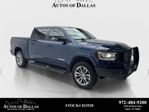 Blue 2021 Ram 1500 Laramie for sale in Plano, TX
