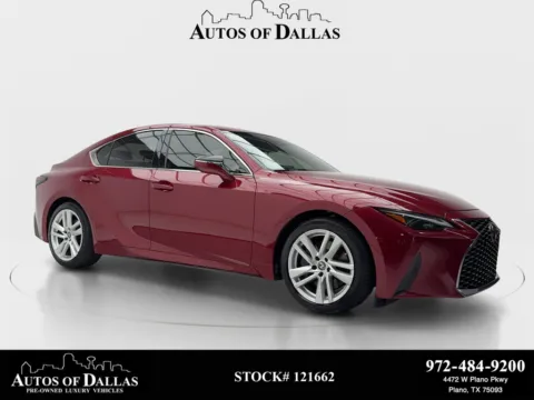 Red 2022 Lexus IS 300 for sale in Plano, TX