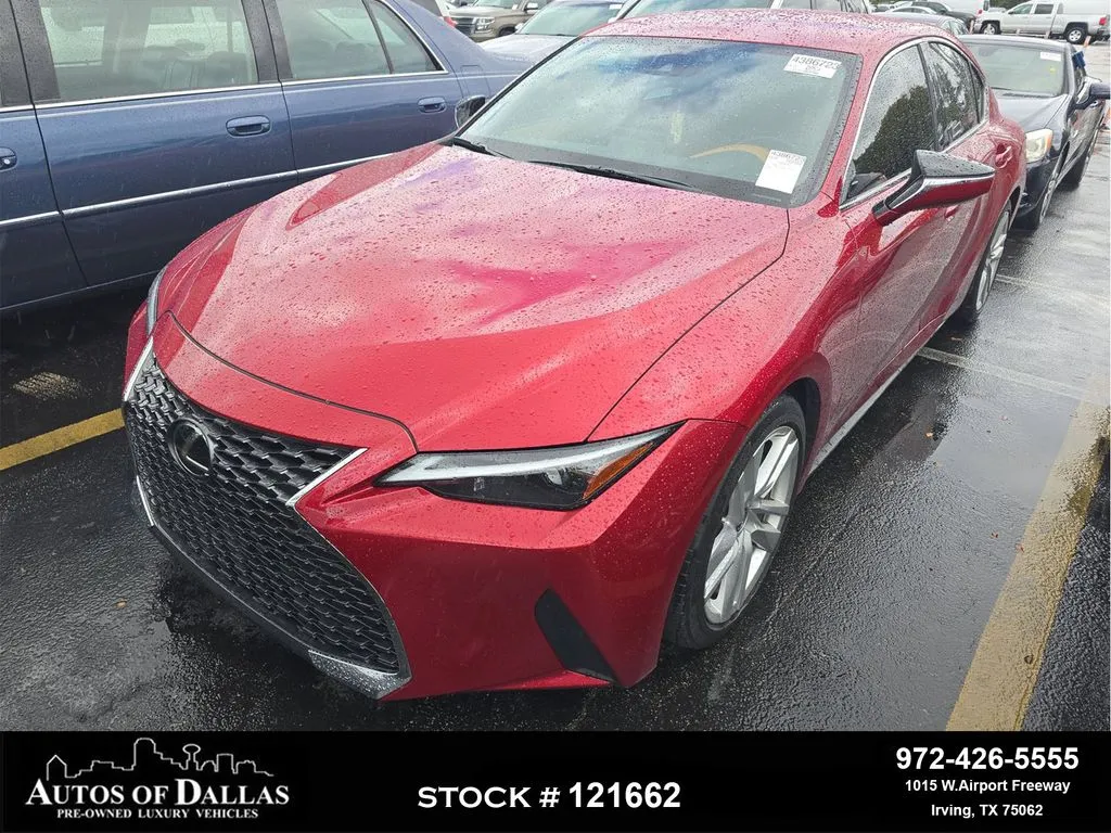 Red 2022 Lexus IS 300 for sale in Plano, TX