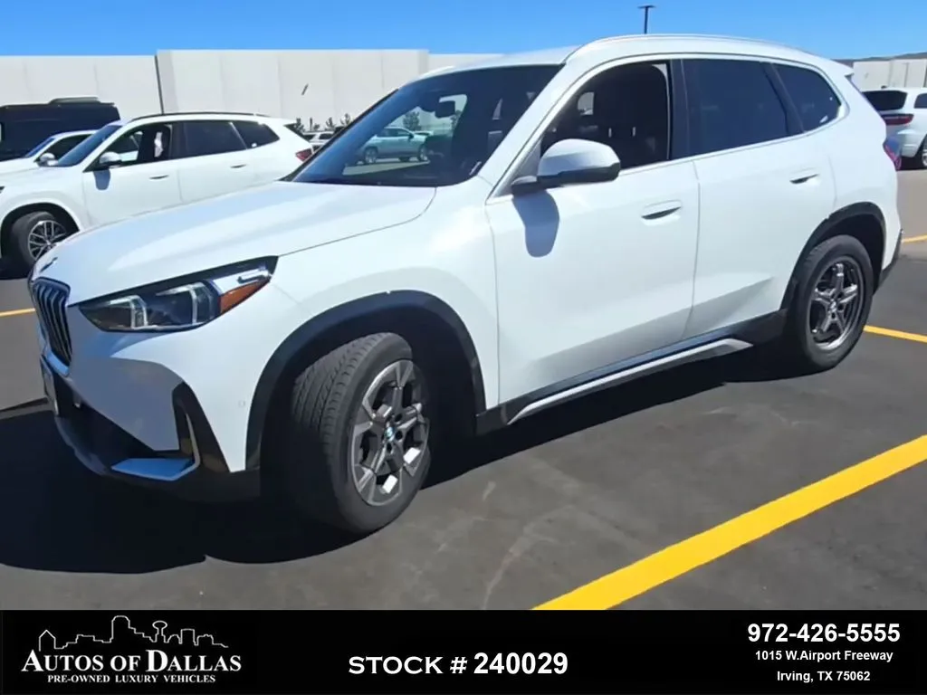 White 2025 BMW X1 xDrive28i for sale in Plano, TX