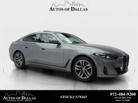 Gray 2023 BMW 4 Series 430i Gran Coupe for sale in Plano, TX