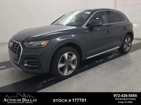 Gray 2023 Audi Q5 40 Premium for sale in Plano, TX