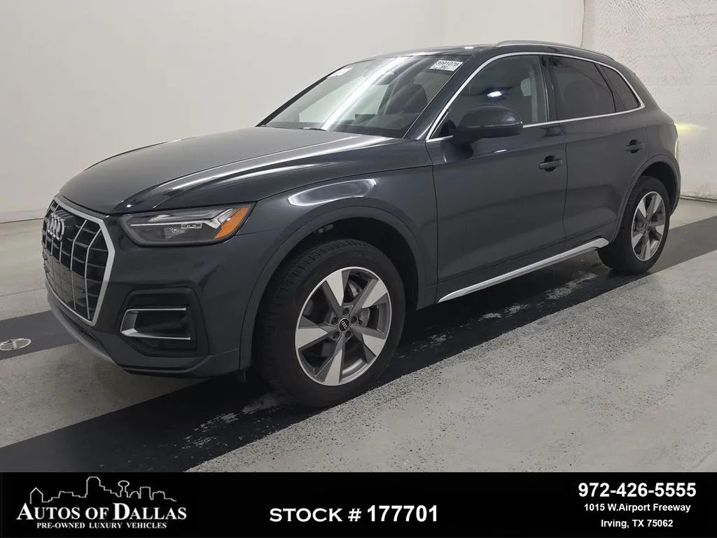 Gray 2023 Audi Q5 40 Premium for sale in Plano, TX