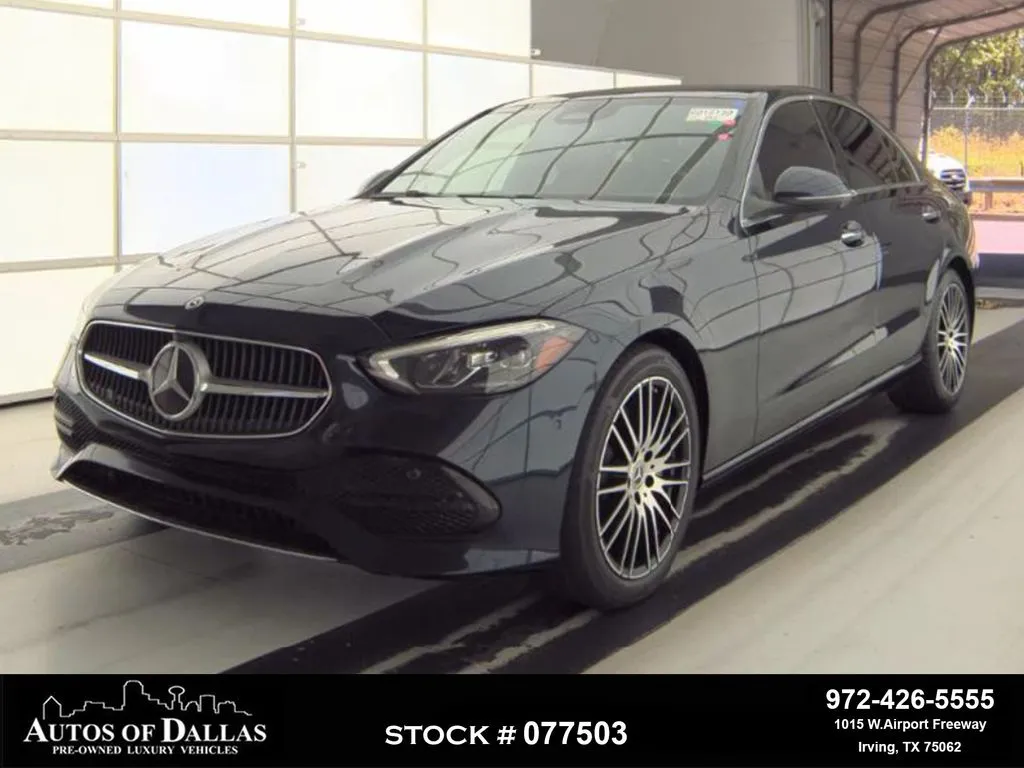 Black 2023 Mercedes-Benz C-Class C 300 for sale in Plano, TX