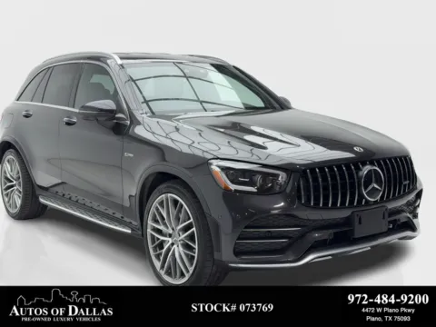 Black 2022 Mercedes-Benz GLC 43 AMG NAV,CAM,HTD STS,BLIND SPOT,20" WLS for sale in Plano, TX