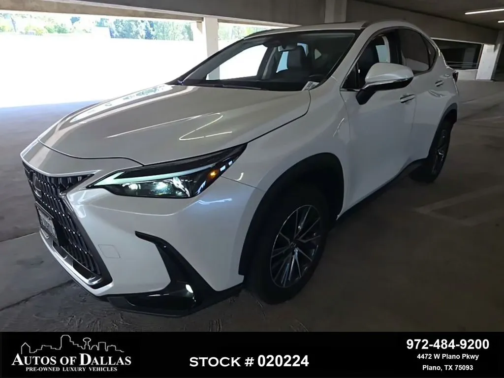 White 2024 Lexus NX 250 Base for sale in Plano, TX