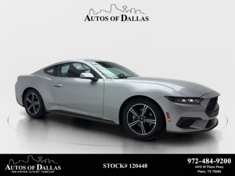 Silver 2025 Ford Mustang EcoBoost Premium for sale in Plano, TX
