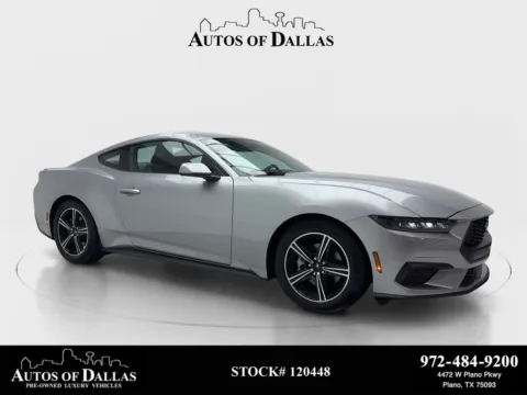 Silver 2025 Ford Mustang EcoBoost Premium for sale in Plano, TX