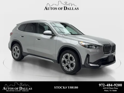 Silver 2024 BMW X1 xDrive28i for sale in Plano, TX
