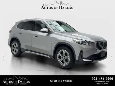 Silver 2024 BMW X1 xDrive28i for sale in Plano, TX