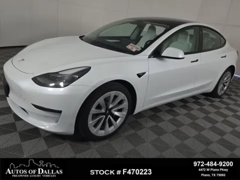 White 2023 Tesla Model 3 for sale in Plano, TX