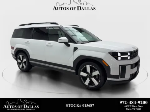 White 2024 Hyundai Santa Fe Limited for sale in Plano, TX
