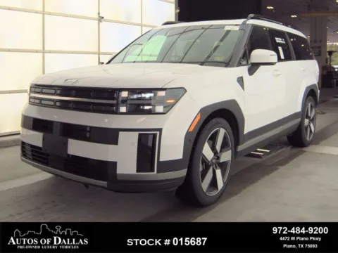 White 2024 Hyundai Santa Fe Limited for sale in Plano, TX