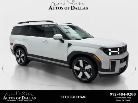 White 2024 Hyundai Santa Fe Limited for sale in Plano, TX