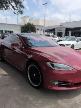 Red 2017 Tesla Model S 75 for sale in Plano, TX