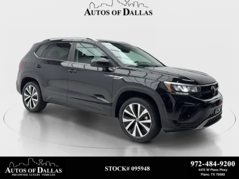 Black 2022 Volkswagen Taos 1.5T SE for sale in Plano, TX