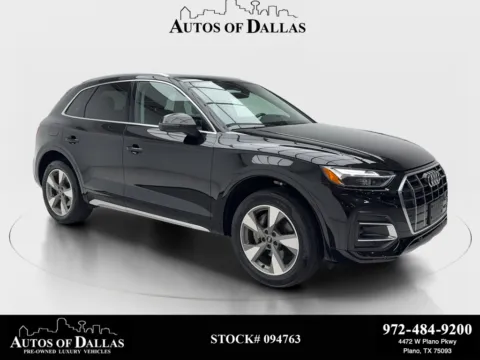 Black 2023 Audi Q5 40 Premium for sale in Plano, TX