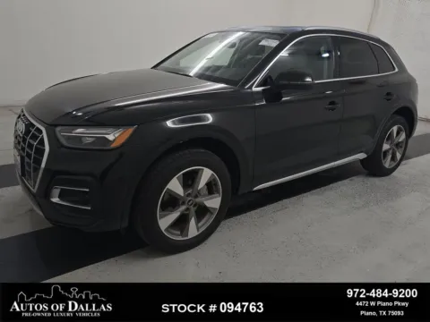 Black 2023 Audi Q5 40 Premium for sale in Plano, TX