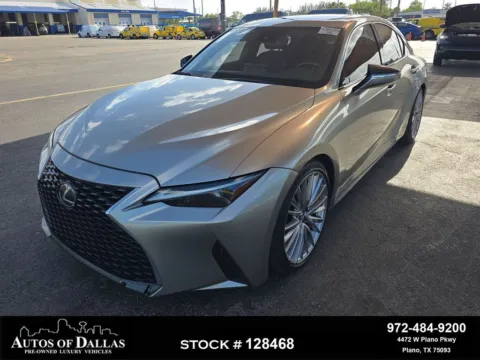 Silver 2023 Lexus IS 300 for sale in Plano, TX