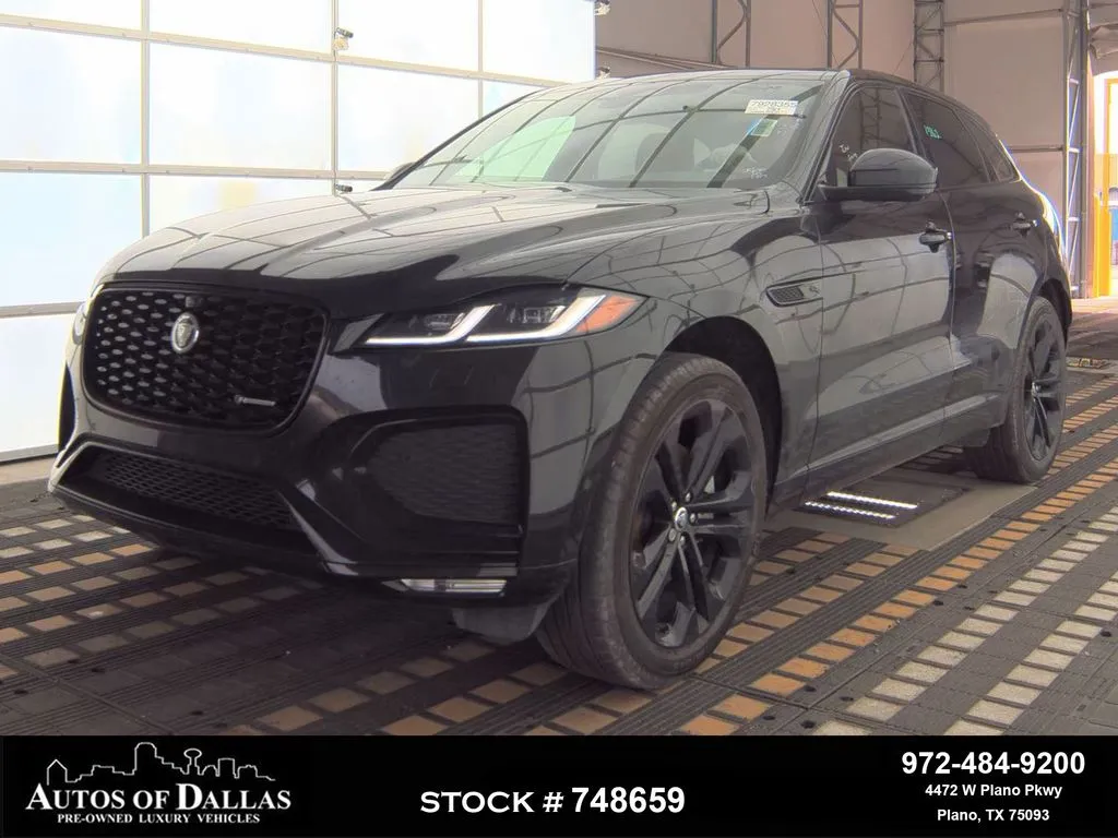 Black 2025 Jaguar F-PACE P250 R-Dynamic S for sale in Plano, TX