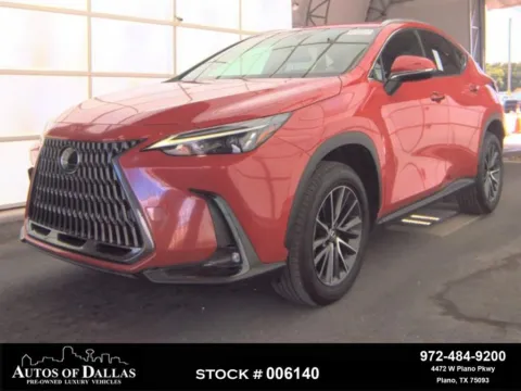 Red 2024 Lexus NX 250 Premium for sale in Plano, TX