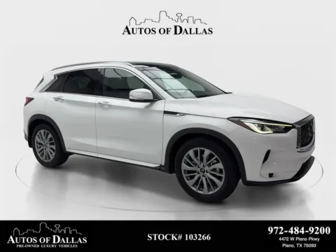 Photos of 2023 INFINITI QX50 LUXE for sale in Plano, TX at Autos of Dallas - Plano