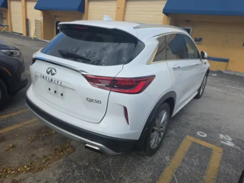 Photos of 2023 INFINITI QX50 LUXE for sale in Plano, TX at Autos of Dallas - Plano