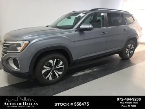 Gray 2025 Volkswagen Atlas 2.0T SE for sale in Plano, TX