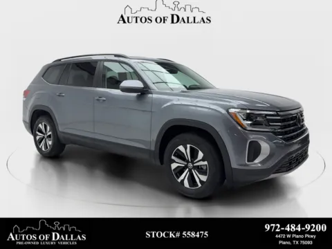 Gray 2025 Volkswagen Atlas 2.0T SE for sale in Plano, TX
