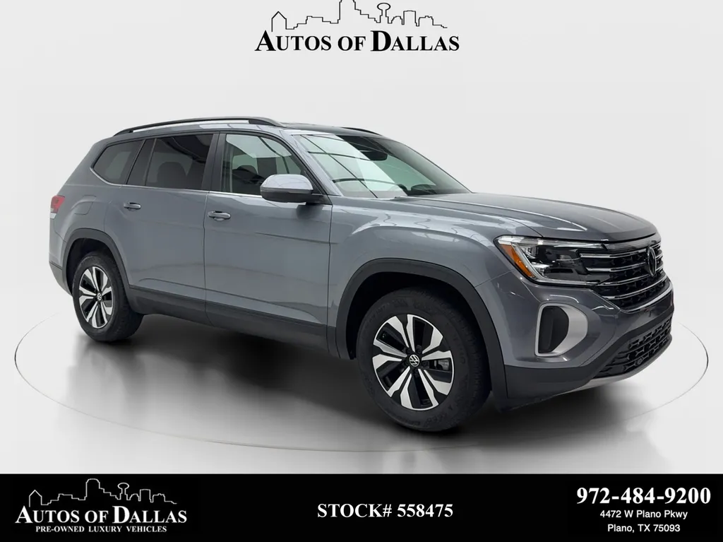 Gray 2025 Volkswagen Atlas 2.0T SE for sale in Plano, TX