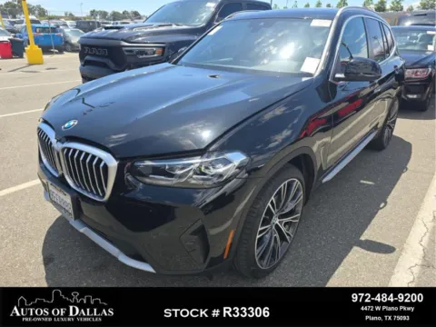 Black 2023 BMW X3 sDrive30i for sale in Plano, TX