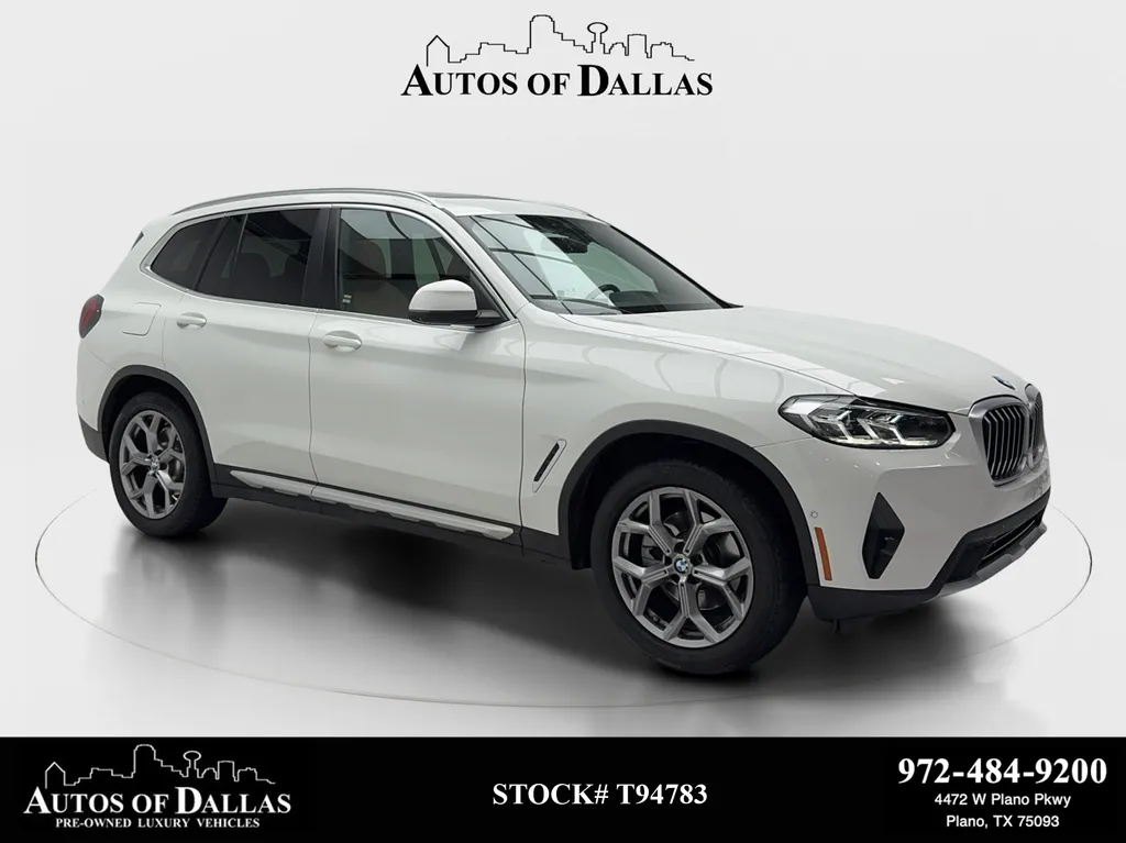 White 2024 BMW X3 sDrive30i for sale in Plano, TX