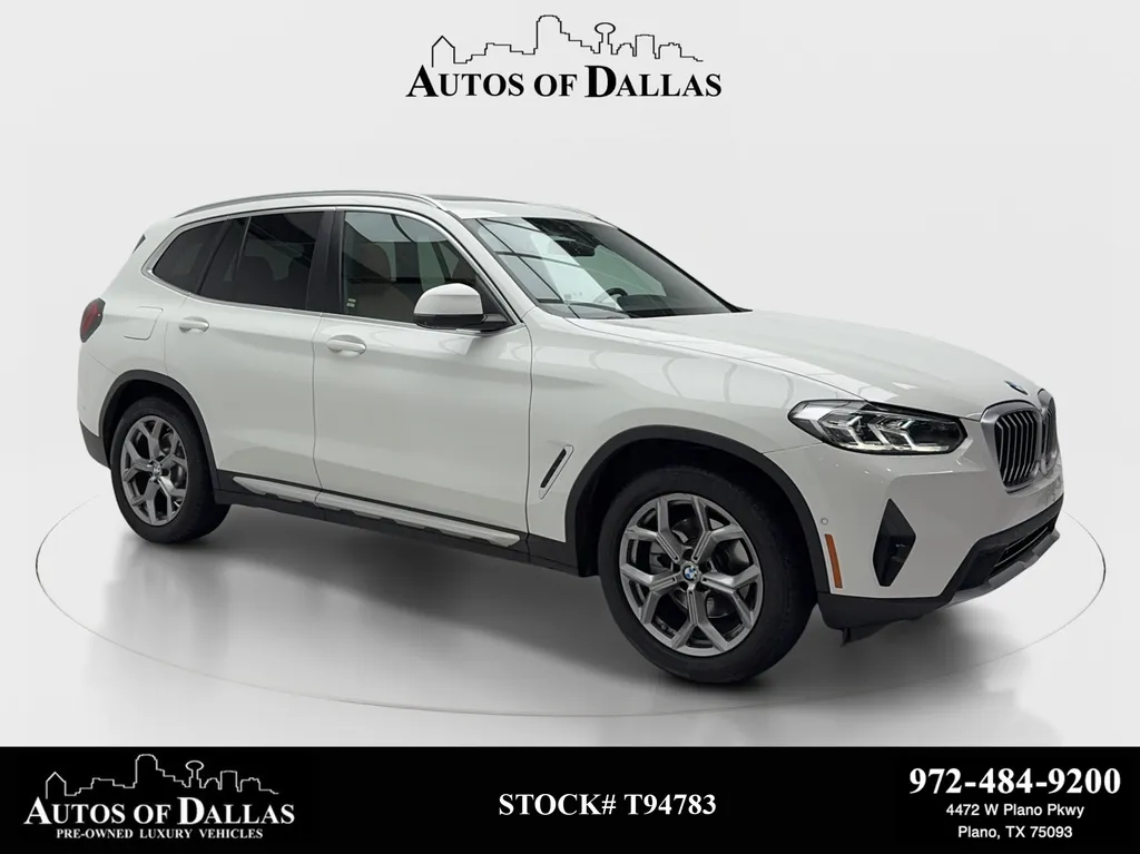 White 2024 BMW X3 sDrive30i for sale in Plano, TX