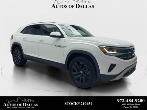 White 2022 Volkswagen Atlas Cross Sport 3.6L V6 SE w/Technology for sale in Plano, TX