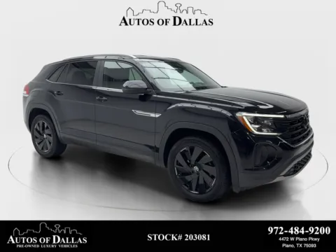 Black 2024 Volkswagen Atlas Cross Sport 2.0T SE w/Technology for sale in Plano, TX