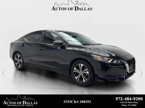 Black 2023 Nissan Sentra SV for sale in Plano, TX