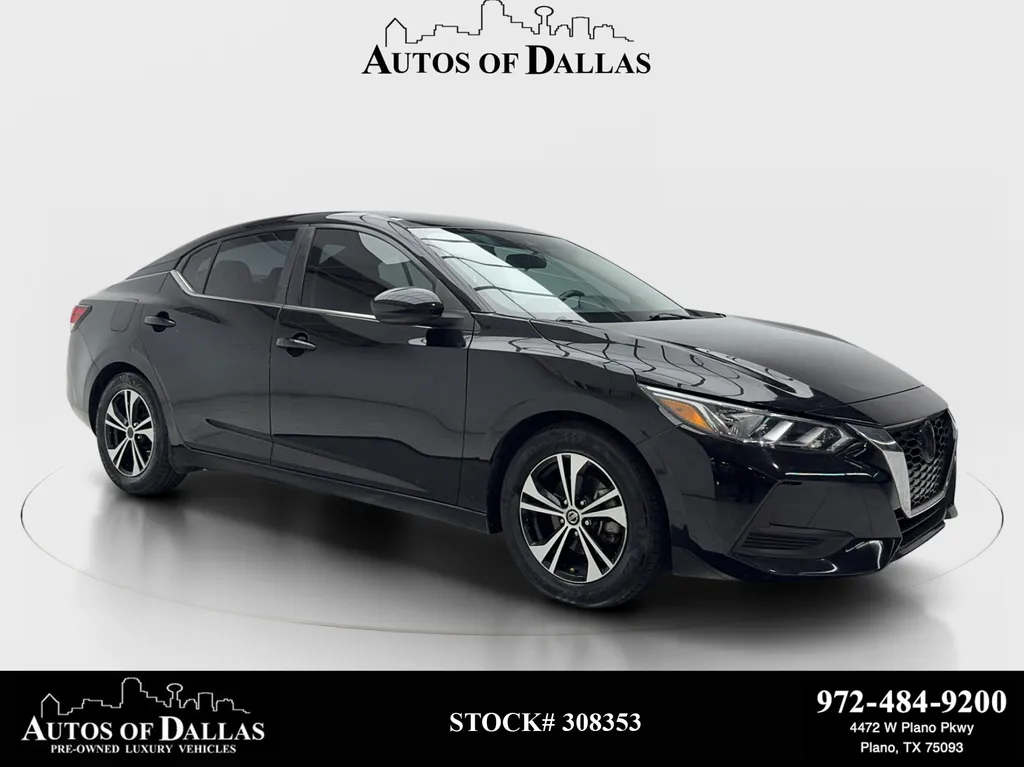 Black 2023 Nissan Sentra SV for sale in Plano, TX