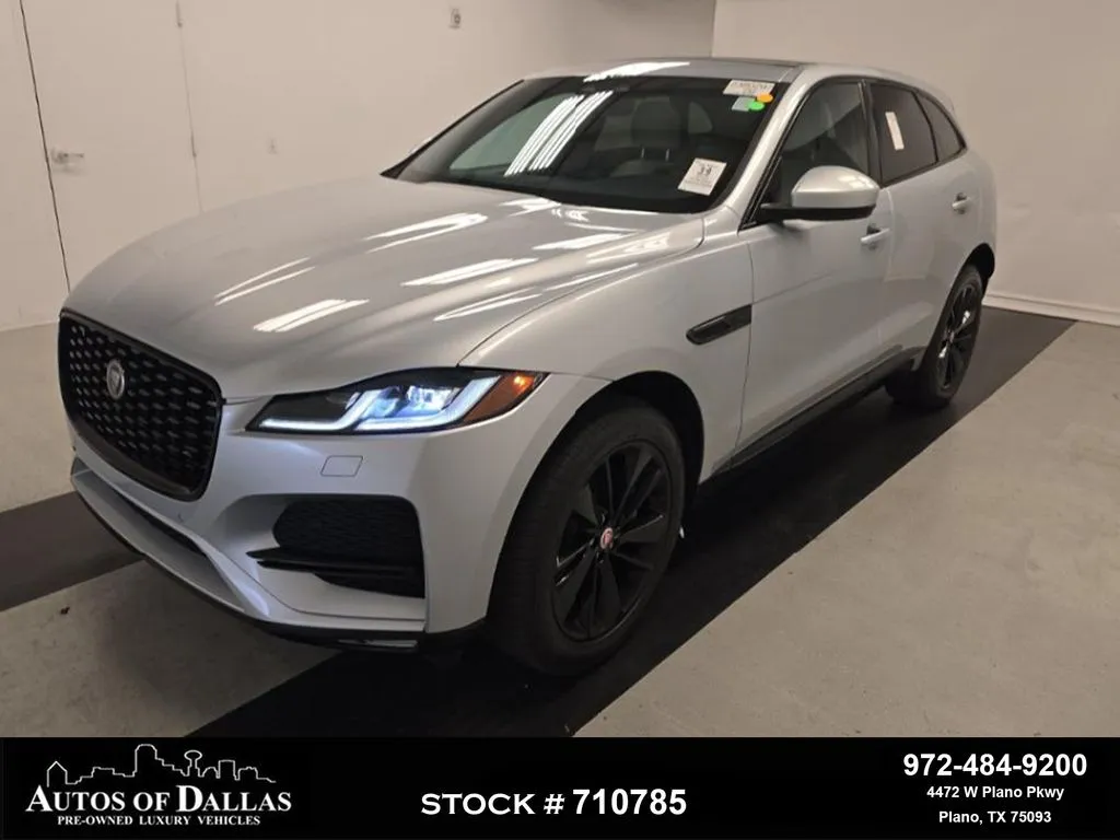 Silver 2023 Jaguar F-PACE P250 S for sale in Plano, TX