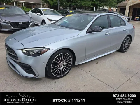 Black 2023 Mercedes-Benz C-Class C 300 for sale in Plano, TX