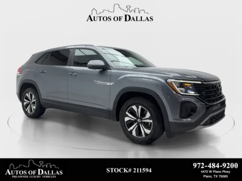 Gray 2024 Volkswagen Atlas Cross Sport 2.0T SE for sale in Plano, TX